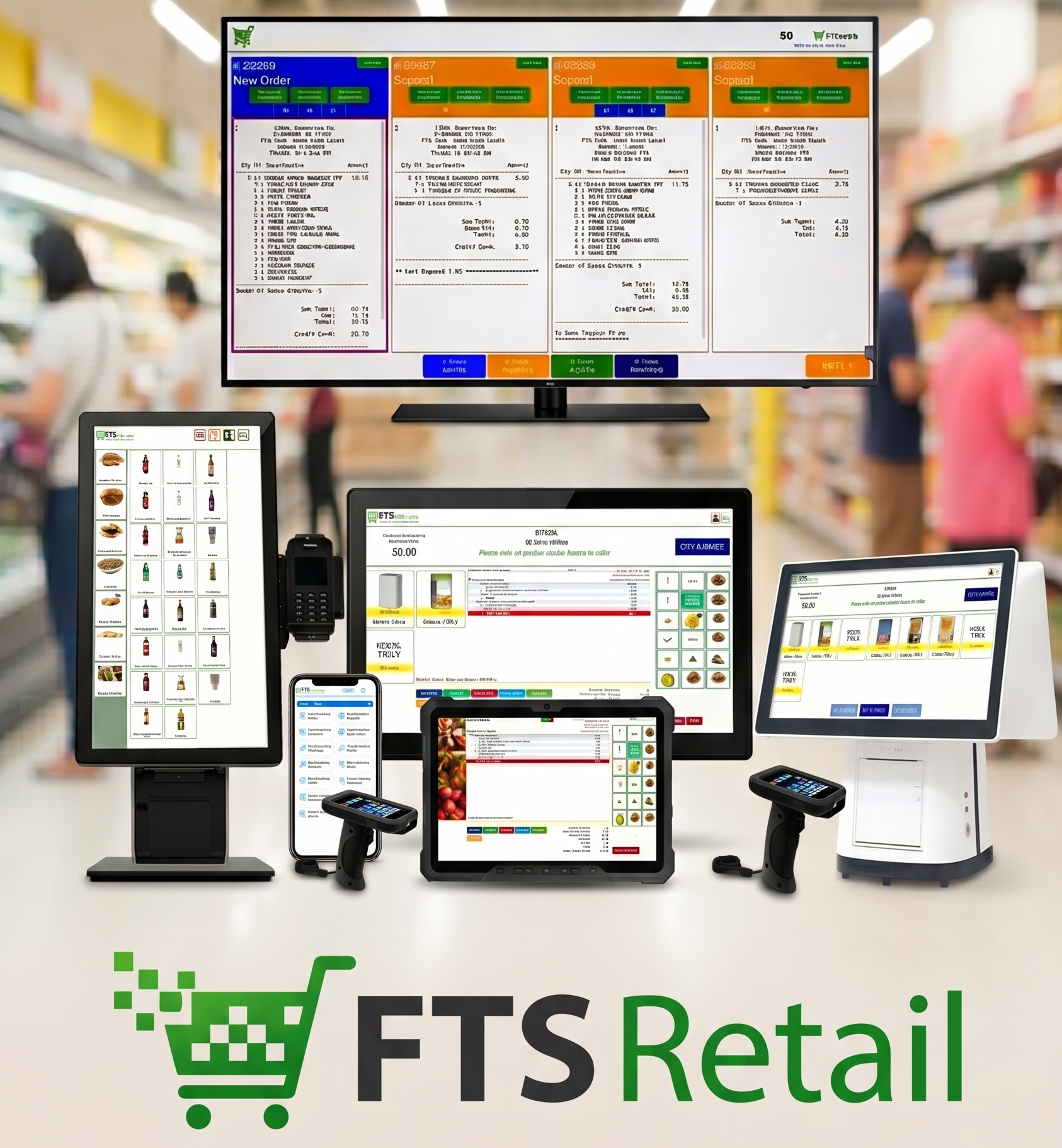 Modern retail POS system and team dashboard